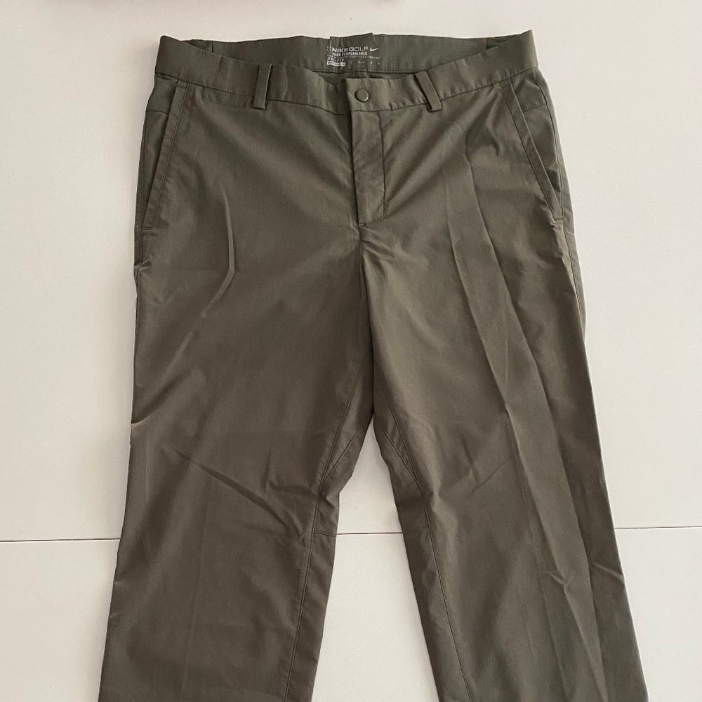 Nike Tour Performance Olive Golf Pants 32x30 VGUC